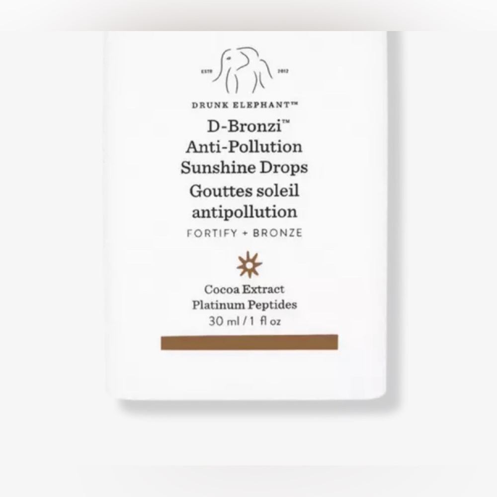 D-Bronzi Anti-Pollution Sunshine Drops with Peptides - Drunk Elephant